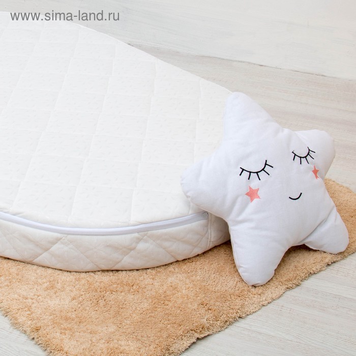 Матрац беспружинный овальный «Иван Царевич», размер 125х75х10 см трикотаж/бикокос/холлкон
Матрац беспружинный овальный «Иван Царевич», размер 125х75х10 см трикотаж/бикокос/холлкон