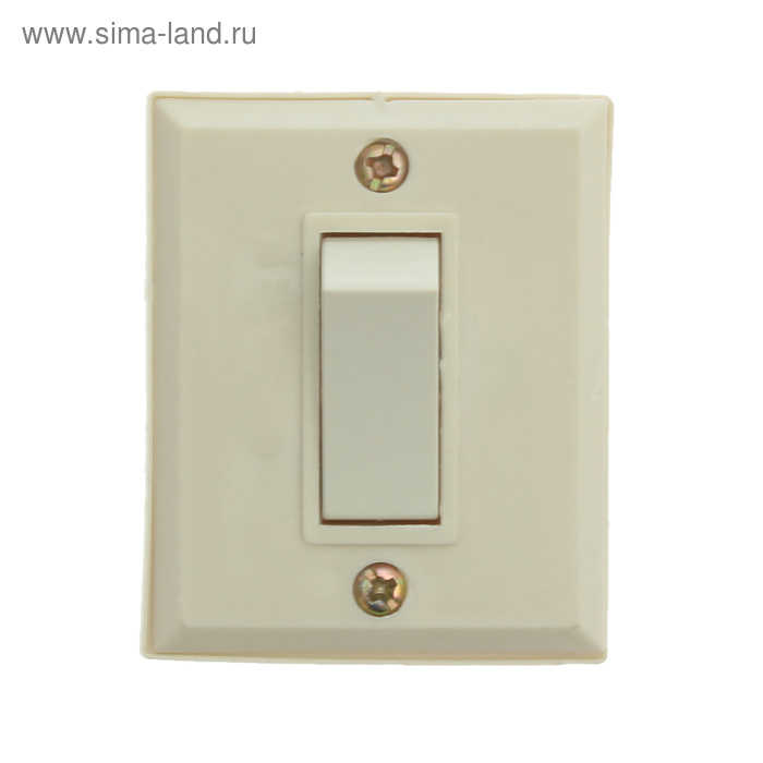 Выключатель "Топ", 10 А, 220 В, 1 клавиша, накладной, белый 
Выключатель "Топ", 10 А, 220 В, 1 клавиша, накладной, белый