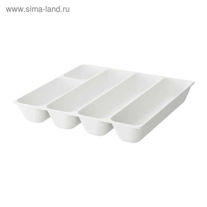 Лоток для столовых приборов, цвет белый ВАРЬЕРА
Лоток для столовых приборов, цвет белый ВАРЬЕРА