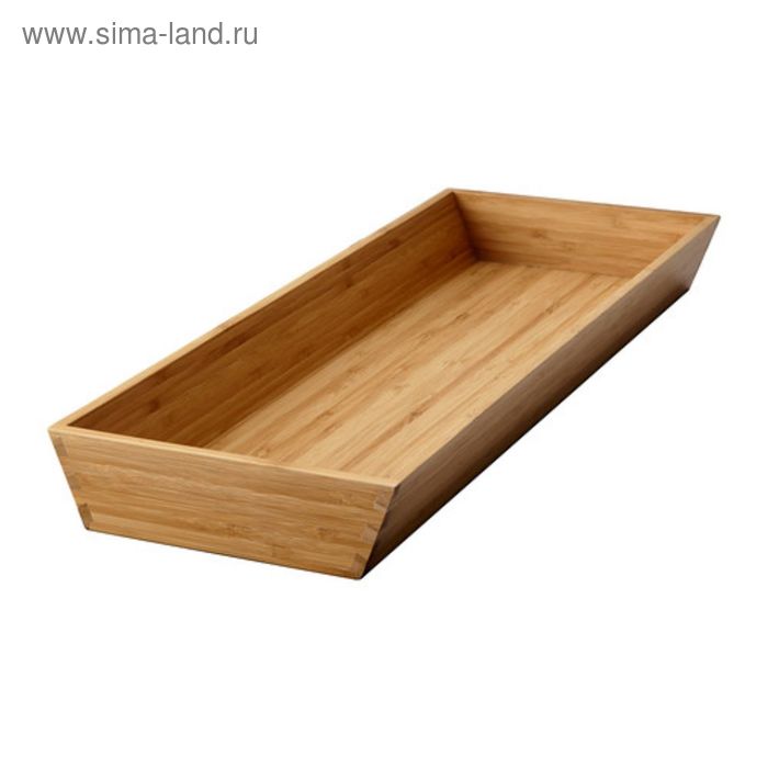 Лоток для кухонных принадлежностей, бамбук ВАРЬЕРА
Лоток для кухонных принадлежностей, бамбук ВАРЬЕРА