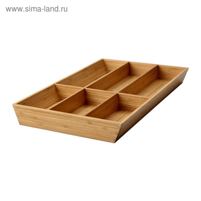 Лоток для столовых приборов, бамбук ВАРЬЕРА
Лоток для столовых приборов, бамбук ВАРЬЕРА