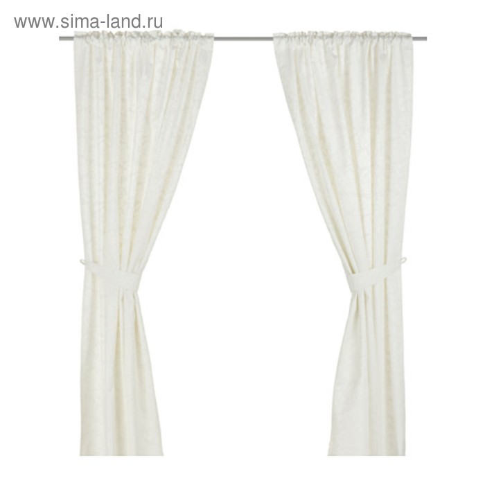 Гардины ВЭРКРОКУС, размер 145х270 см, цвет белый
Гардины ВЭРКРОКУС, размер 145х270 см, цвет белый