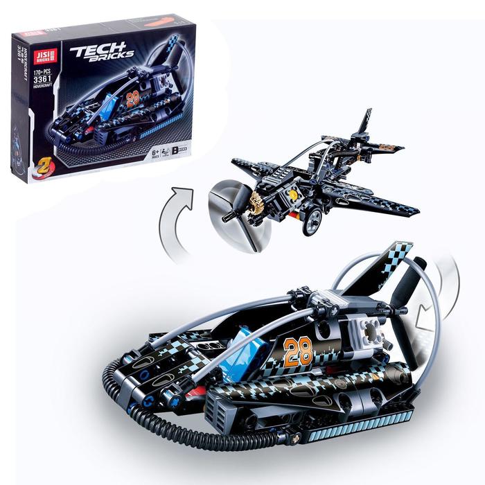 Конструктор Техника «Корабль», 2 варианта сборки, 170 деталей
Конструктор Техника «Корабль», 2 варианта сборки, 170 деталей