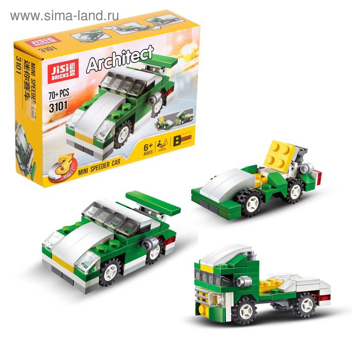 Конструктор «Гонка» , 3 варианта сборки, 70 деталей
Конструктор «Гонка» , 3 варианта сборки, 70 деталей