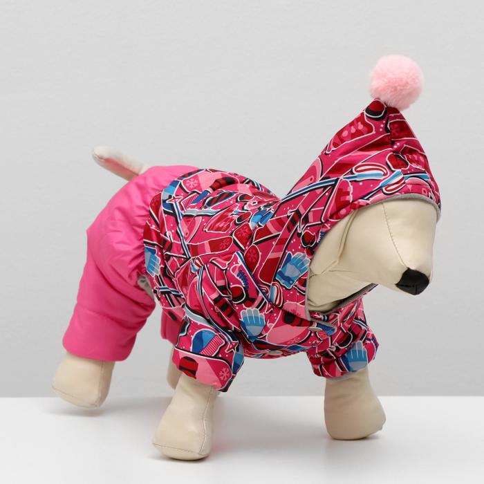 Комбинезон зимний для животных "Тандем", M (ДС 24-26, ОШ 28, ОГ 34-36 см), микс
Комбинезон зимний для животных "Тандем", M (ДС 24-26, ОШ 28, ОГ 34-36 см), микс