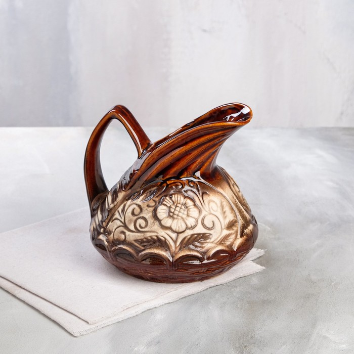 Кувшин "Весна", коричневый, керамика, 1.7 л
Кувшин "Весна", коричневый, керамика, 1.7 л