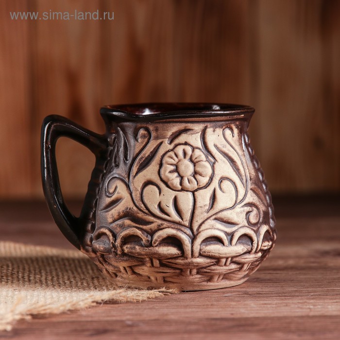 Кружка "Весна", коричневая, керамика, 0.3 л
Кружка "Весна", коричневая, керамика, 0.3 л