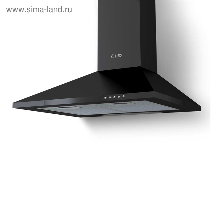 Вытяжка Lex BASIC 500 BLACK, каминная, 680 м3/ч, 3 скорости, 50 см, чёрная
Вытяжка Lex BASIC 500 BLACK, каминная, 680 м3/ч, 3 скорости, 50 см, чёрная