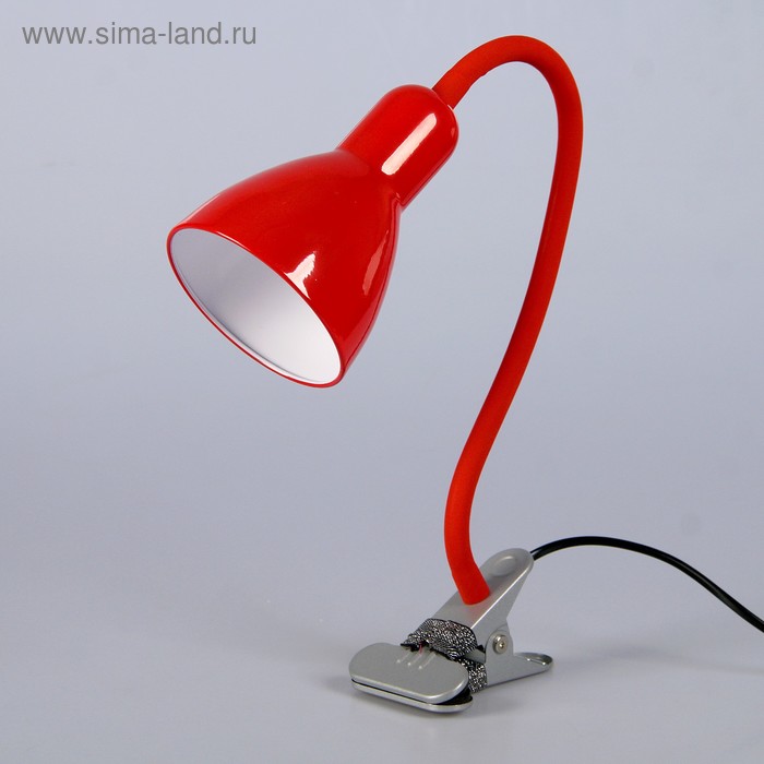 Настольная лампа "Design" 1x60W E27 красная (прищепка) 10,5x10,5x54см
Настольная лампа "Design" 1x60W E27 красная (прищепка) 10,5x10,5x54см