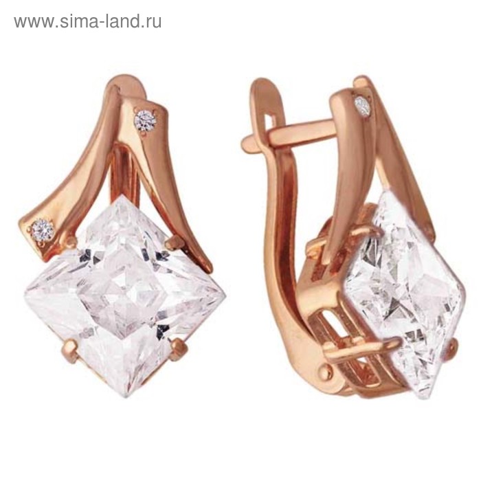 Серьги "Геометрия", позолота, цвет белый
Серьги "Геометрия", позолота, цвет белый