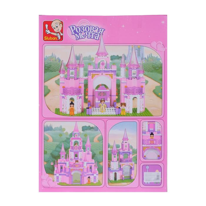 фото Конструктор «розовая мечта: замок принцессы», 472 детали sluban