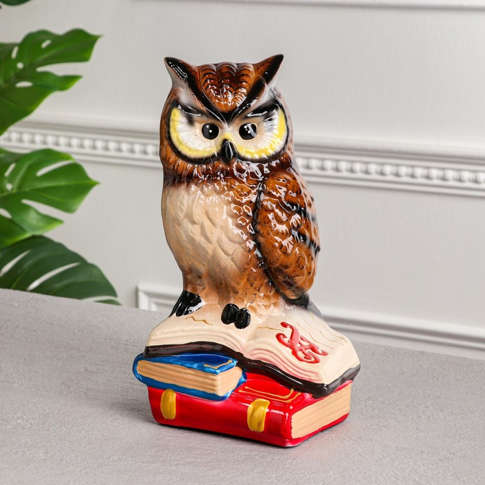 Копилка "Филин на книгах", разноцветная, глянец, 29 см
Копилка "Филин на книгах", разноцветная, глянец, 29 см