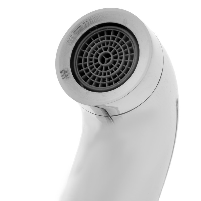 фото Смеситель для раковины accoona а9190-2, однорычажный, высокий, хром