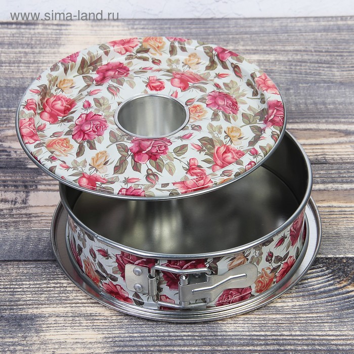 Форма для выпечки разъёмная «Розарий», 17,5×6 см
Форма для выпечки разъёмная «Розарий», 17,5×6 см