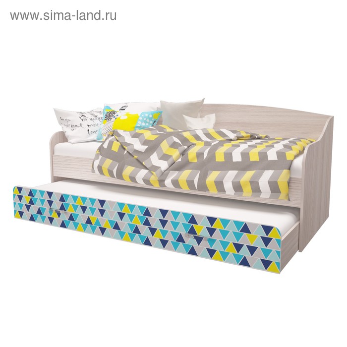 Кровать-софа "Джимми", ясень светлый/топаз/белый, фотопечать
Кровать-софа "Джимми", ясень светлый/топаз/белый, фотопечать