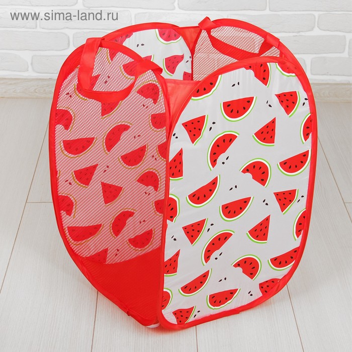 фото Корзина для игрушек «весёлые арбузики»