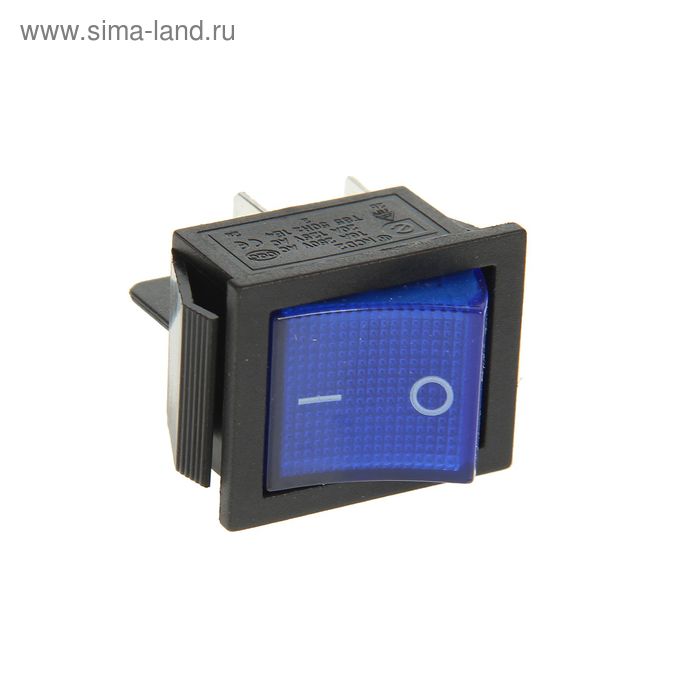 Выключатель клавишный REXANT RWB-502, 16А (4с), 250 В, ON-OFF, синий, с подсветкой
Выключатель клавишный REXANT RWB-502, 16А (4с), 250 В, ON-OFF, синий, с подсветкой