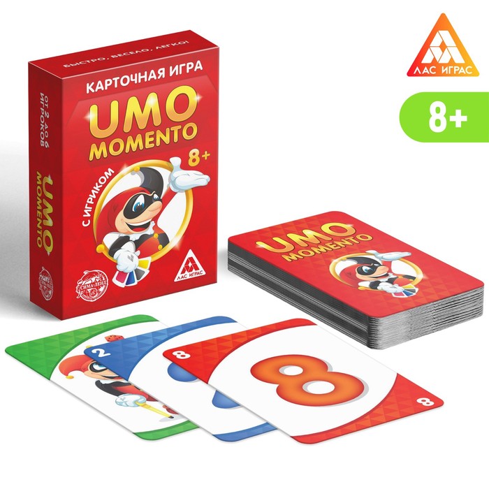 Карточная игра «UMOmomento», 70 карт
Карточная игра «UMOmomento», 70 карт