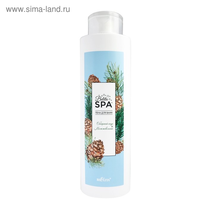 Пена для ванн Bielita Spa «Сибирский кедр и можжевельник», 520 мл
Пена для ванн Bielita Spa «Сибирский кедр и можжевельник», 520 мл