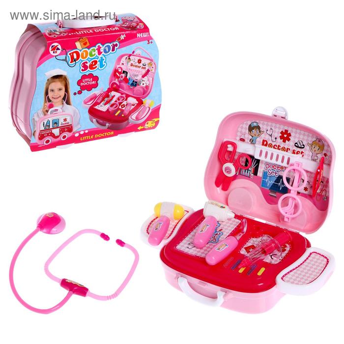 Игровой набор «Медсестра», с аксессуарами
Игровой набор «Медсестра», с аксессуарами