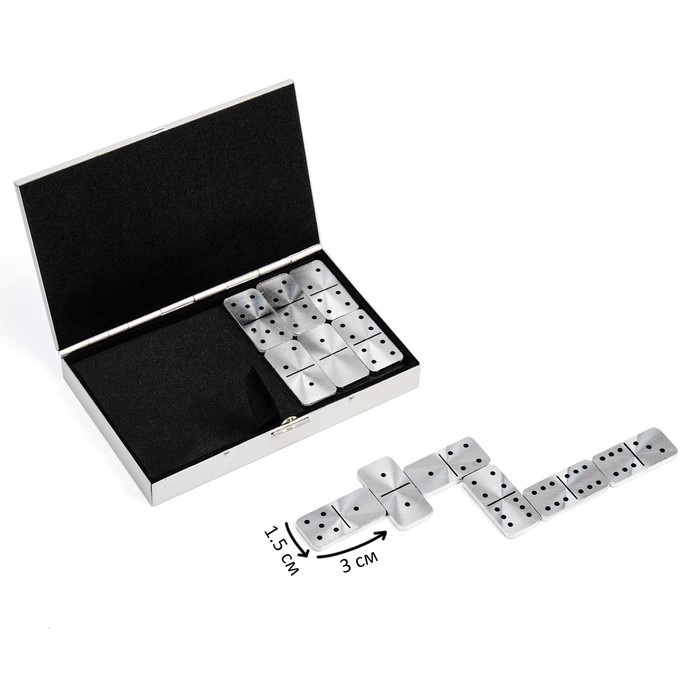 Домино "Акеро", 7.5 х 12 см, костяшка 3 х 1.5 см
Домино "Акеро", 7.5 х 12 см, костяшка 3 х 1.5 см