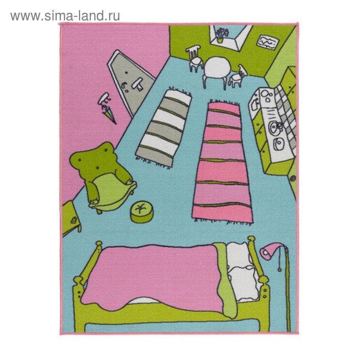 Ковёр РУММЕТ, размер 100х133 см, разноцветный
Ковёр РУММЕТ, размер 100х133 см, разноцветный