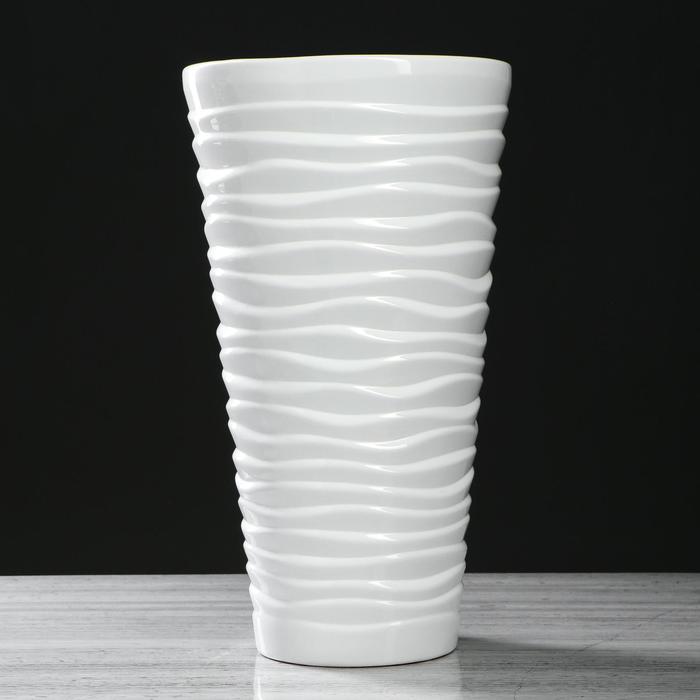 Горшок для цветов "Цилиндр волна", белый, 17 л, 51 см
Горшок для цветов "Цилиндр волна", белый, 17 л, 51 см