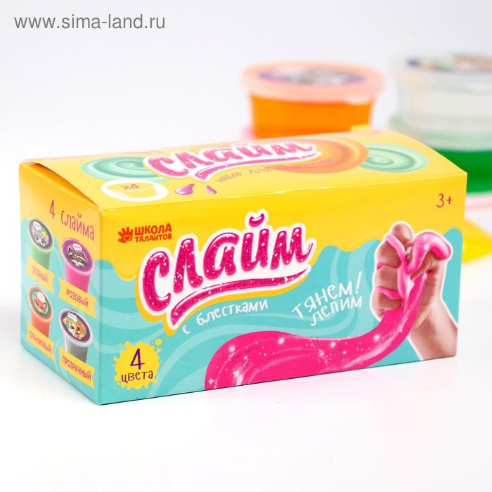 Набор лизунов «Слайм. Зверята»
Набор лизунов «Слайм. Зверята»