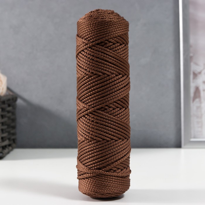 Шнур для вязания без сердечника 100% полиэфир, ширина 3мм 100м/210гр, (37 т. бежевый)
Шнур для вязания без сердечника 100% полиэфир, ширина 3мм 100м/210гр, (37 т. бежевый)