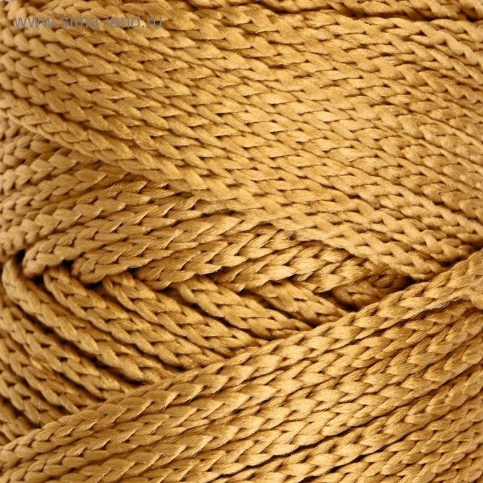 Шнур для вязания без сердечника 100% полиэфир, ширина 3мм 100м/210гр, (43 горчичный)
Шнур для вязания без сердечника 100% полиэфир, ширина 3мм 100м/210гр, (43 горчичный)