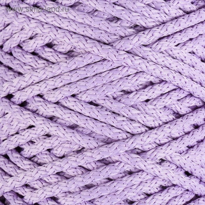 Шнур для вязания с сердечником 100% полиэфир, ширина 5 мм 100м/550гр (96 сиреневый)
Шнур для вязания с сердечником 100% полиэфир, ширина 5 мм 100м/550гр (96 сиреневый)
