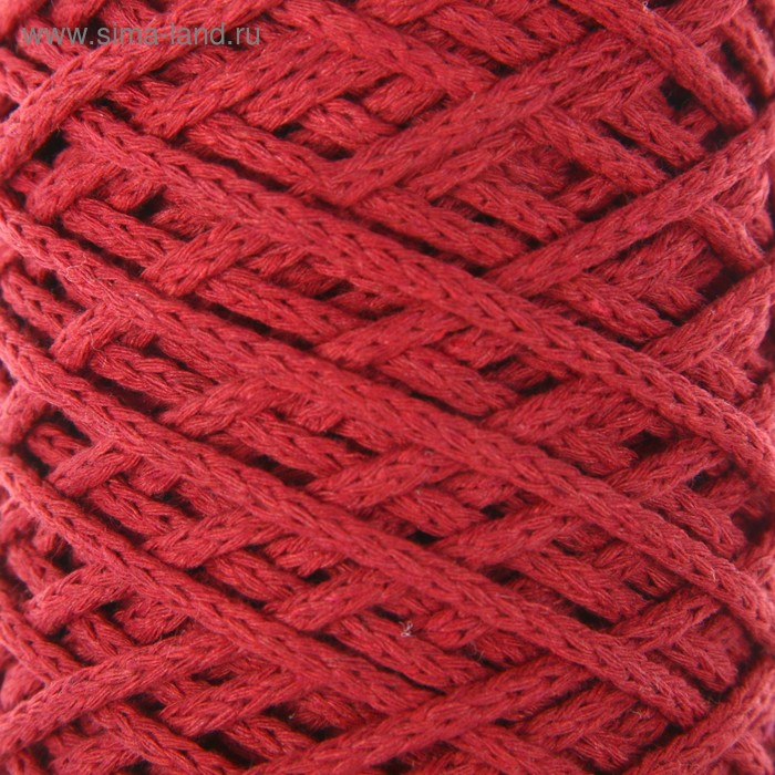 Шнур для вязания без сердечника 100% хлопок, ширина 3мм 100м/200гр (2172 бордовый) МИКС
Шнур для вязания без сердечника 100% хлопок, ширина 3мм 100м/200гр (2172 бордовый) МИКС