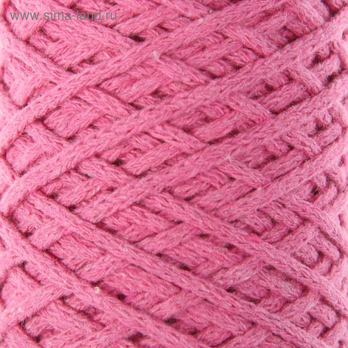 Шнур для вязания без сердечника 100% хлопок, ширина 3мм 100м/200гр (2126 розовый)
Шнур для вязания без сердечника 100% хлопок, ширина 3мм 100м/200гр (2126 розовый)