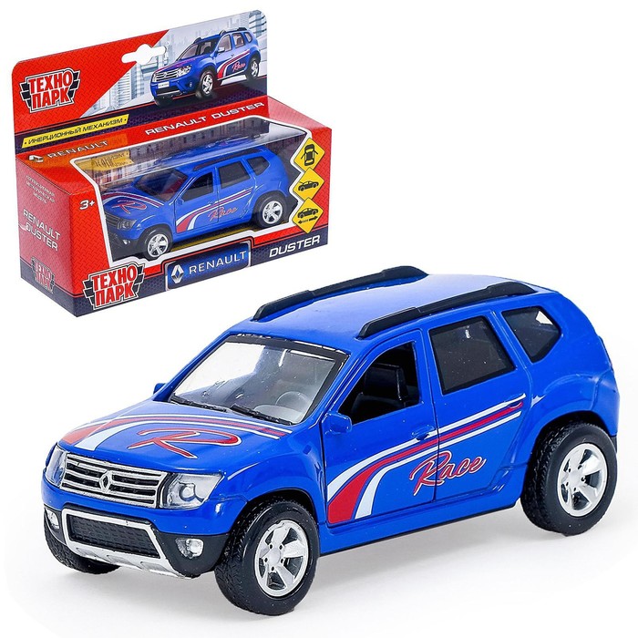 Машина металлическая Renault Duster, открываются двери, багажник, инерция, 12 см
Машина металлическая Renault Duster, открываются двери, багажник, инерция, 12 см