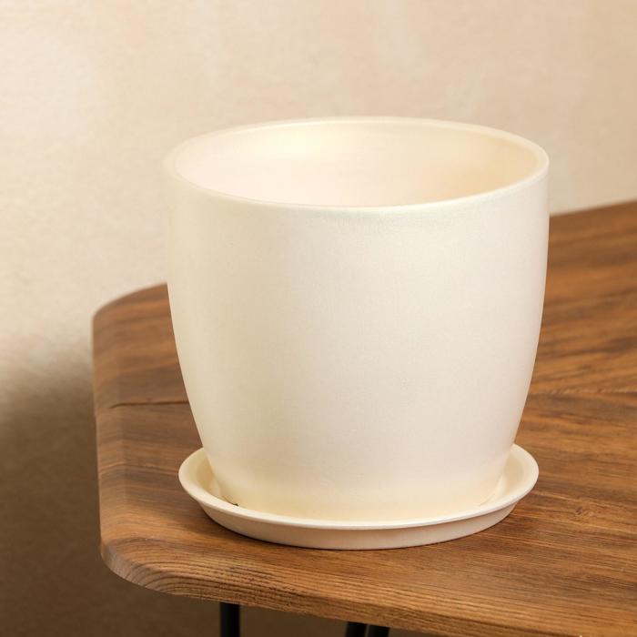 Цветочный горшок "Осень", перламутр, бежевый, керамика, 3 л
Цветочный горшок "Осень", перламутр, бежевый, керамика, 3 л