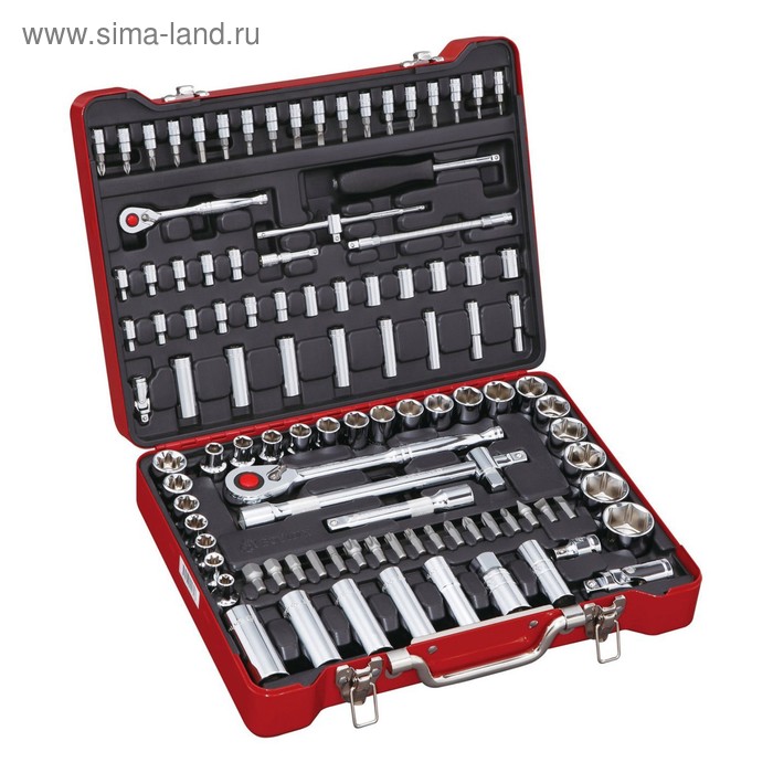 Набор торцевых головок BOVIDIX 380110601, 104 предмета, 1/4", 1/2", металлический бокс
Набор торцевых головок BOVIDIX 380110601, 104 предмета, 1/4", 1/2", металлический бокс