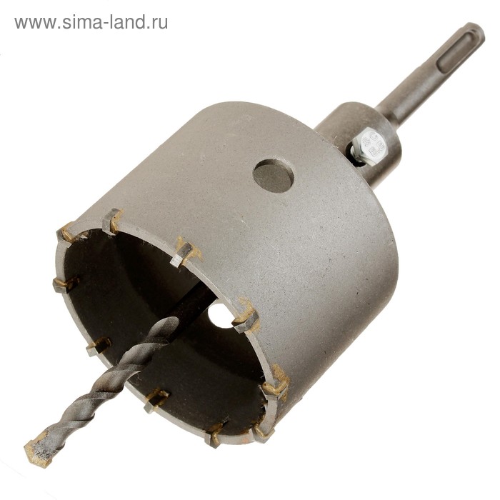 Коронка по бетону "СИБРТЕХ", SDS-Plus, 22 х 80, в сборе 
Коронка по бетону "СИБРТЕХ", SDS-Plus, 22 х 80, в сборе