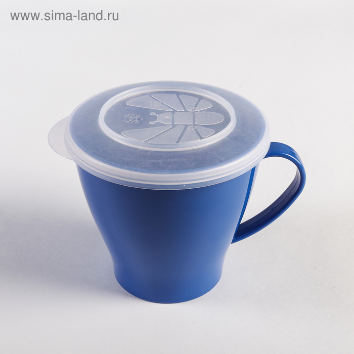 Чашка 360 мл, с крышкой, цвета МИКС
Чашка 360 мл, с крышкой, цвета МИКС