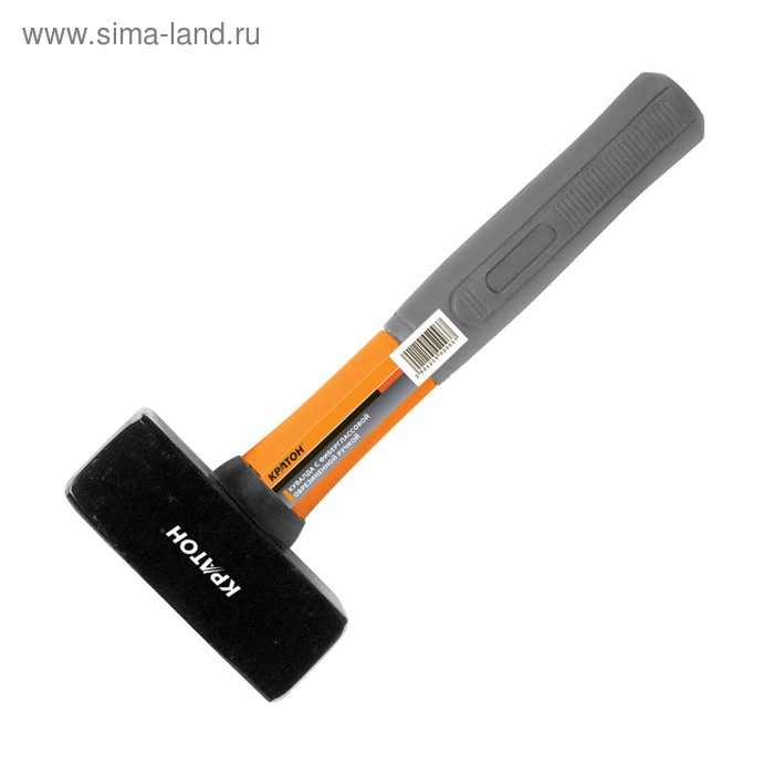 Кувалда "Кратон", кованая, фиберглассовая обрезиненная рукоятка, 6 кг
Кувалда "Кратон", кованая, фиберглассовая обрезиненная рукоятка, 6 кг