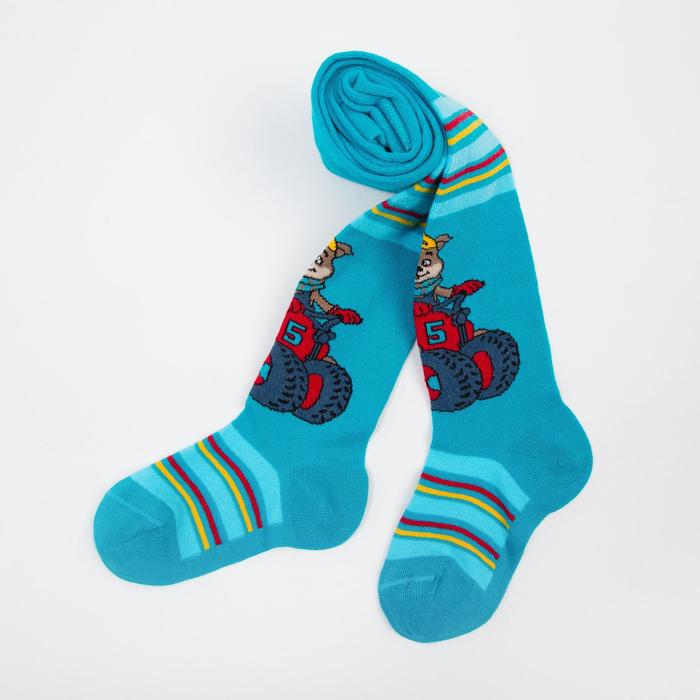 Колготки для мальчика КДМ1-2782, цвет лагуна, рост 98-104 см
Колготки для мальчика КДМ1-2782, цвет лагуна, рост 98-104 см