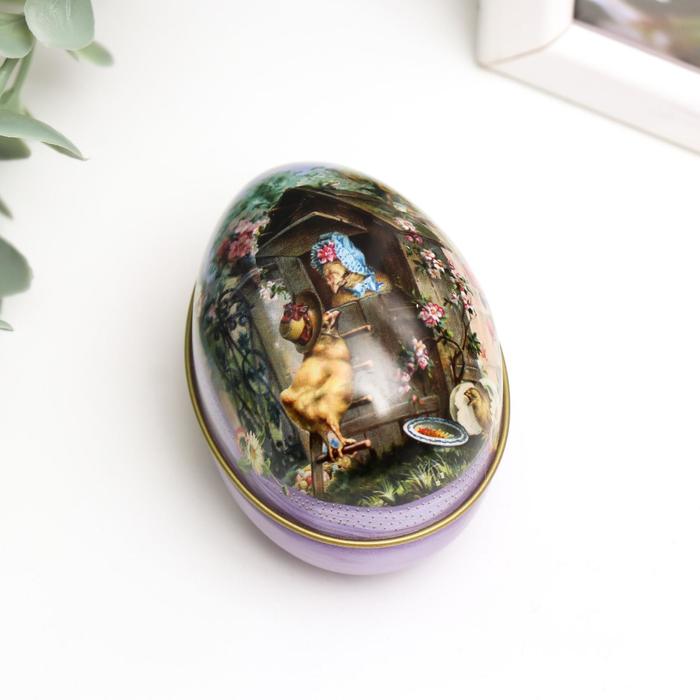 шкатулка металл яйцо домик цыплят 6,5*5*4,5 см
шкатулка металл яйцо домик цыплят 6,5*5*4,5 см