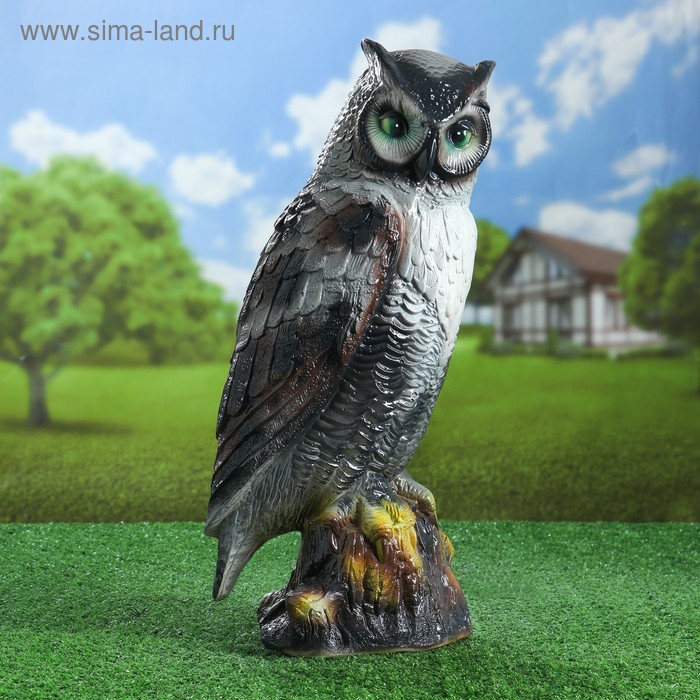 Садовая фигура "Филин на пне", разноцветный, 50 см, микс
Садовая фигура "Филин на пне", разноцветный, 50 см, микс