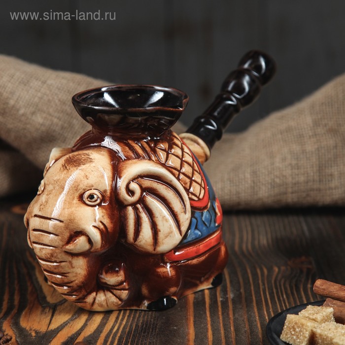 Турка "Слон", 0.5 л
Турка "Слон", 0.5 л