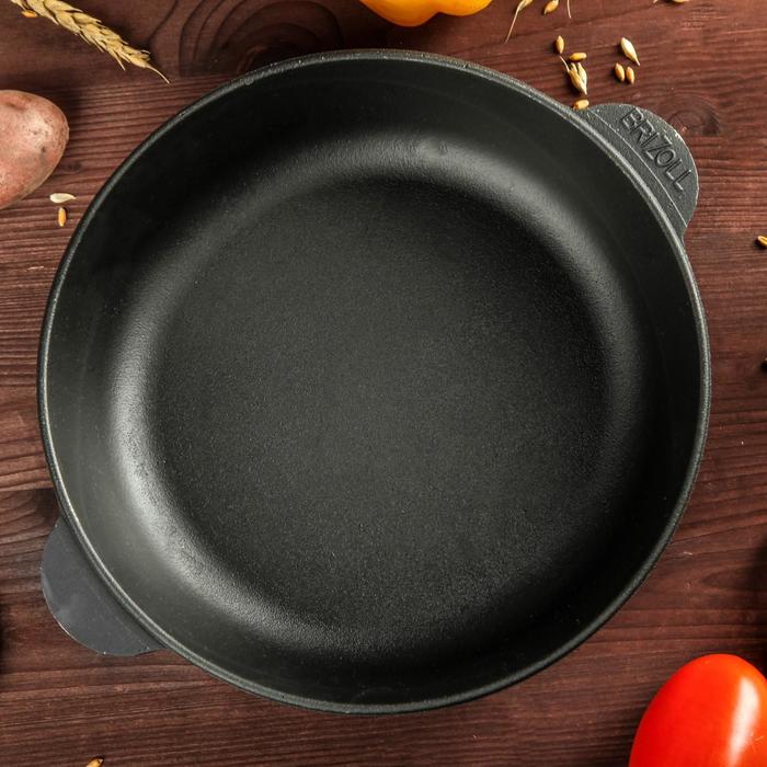 Сковорода чугунная "МОНОЛИТ", 240 х 60 мм, ТМ BRIZOLL
Сковорода чугунная "МОНОЛИТ", 240 х 60 мм, ТМ BRIZOLL