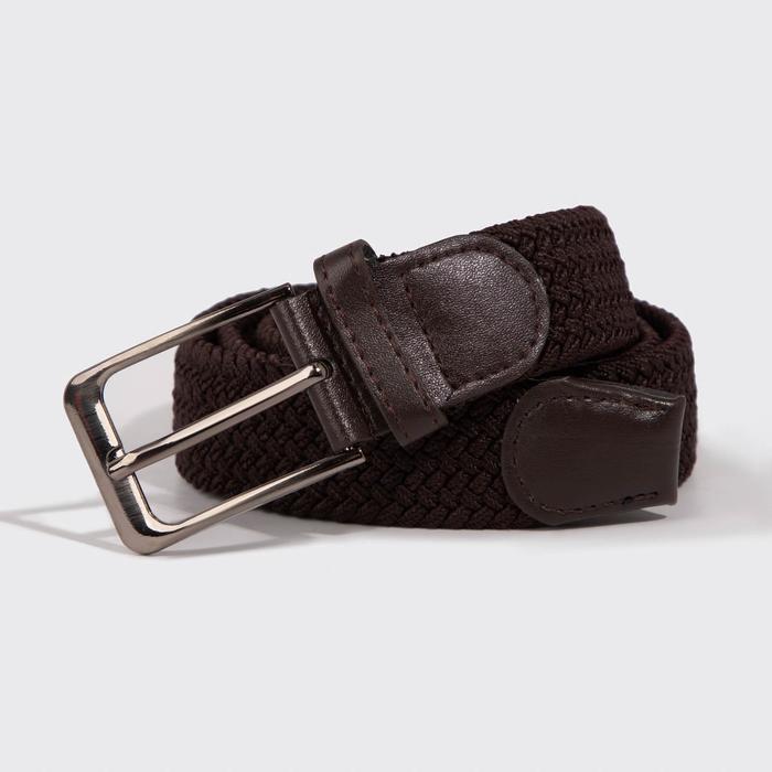 Ремень мужской, ширина 3,5 см, резинка плетёнка, пряжка металл, цвет коричневый
Ремень мужской, ширина 3,5 см, резинка плетёнка, пряжка металл, цвет коричневый