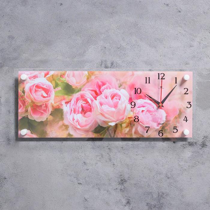 Часы настенные, серия: Цветы, "Пионы", плавный ход, 20 х 50 см
Часы настенные, серия: Цветы, "Пионы", плавный ход, 20 х 50 см