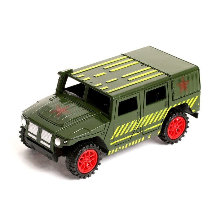 Машина инерционная «Тигр военный» 
Машина инерционная «Тигр военный»