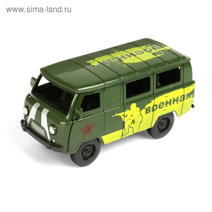 Машина инерционная «Микроавтобус военный»
Машина инерционная «Микроавтобус военный»