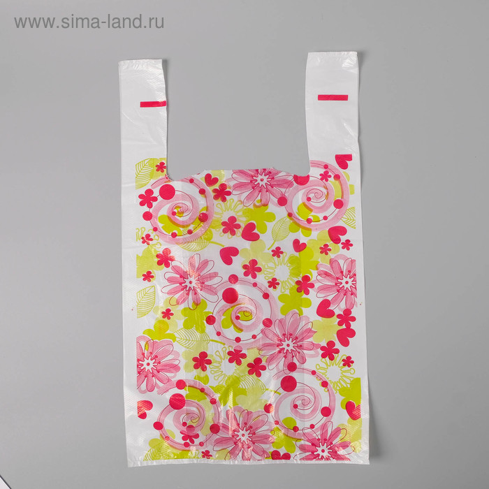 Пакет "Весна", полиэтиленовый майка, 28 х 50 см, 8 мкм
Пакет "Весна", полиэтиленовый майка, 28 х 50 см, 8 мкм
