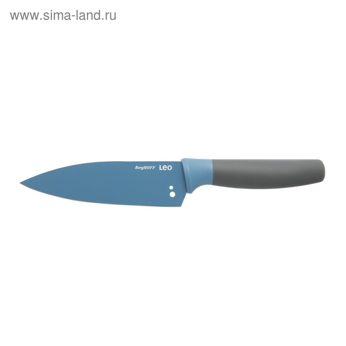 Нож поварской серии Leo, серый, 14 см
Нож поварской серии Leo, серый, 14 см